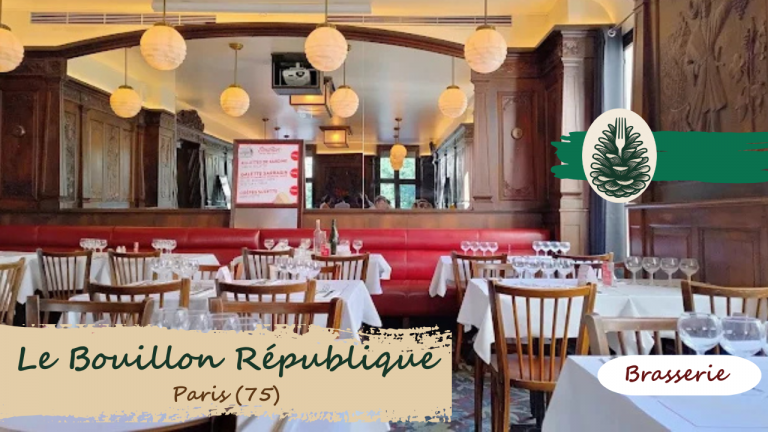 Restaurant le Bouillon République, Paris