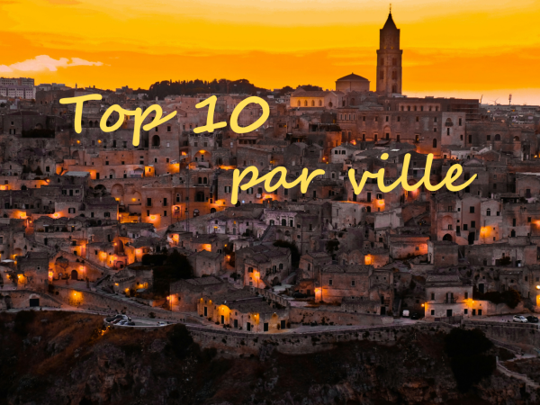 sélection des 10 meilleurs restos en ville